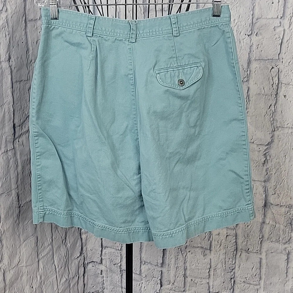 LIZSPORT Blue Women's‎ Pleated Shorts Size 16 - Picture 6 of 8
